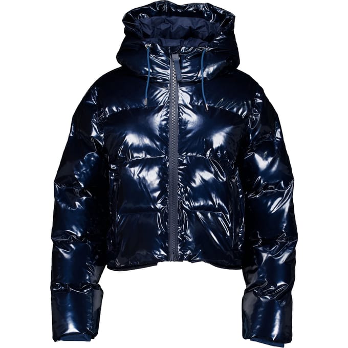 Rains Alta Short Puffer Jacket W3t3 Regenjas Blauw 15150