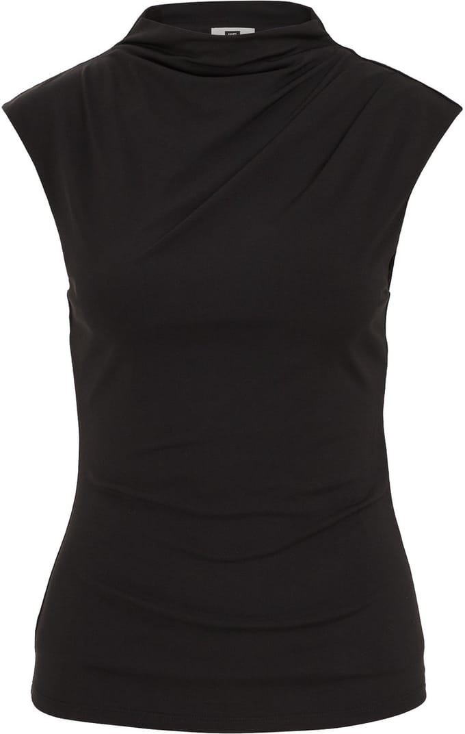 WE Fashion Dames top met plooidetail