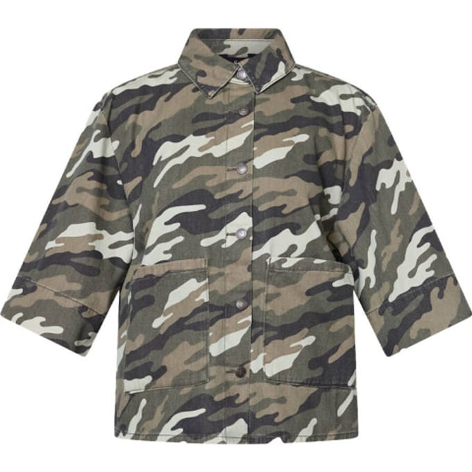Sisters Point OLEA-JA17 - Dames jas - Camouflage - Maat
