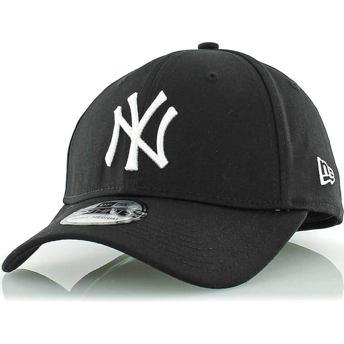 New Era MLB New York Yankees Cap - 39THIRTY - M/L - Black/White