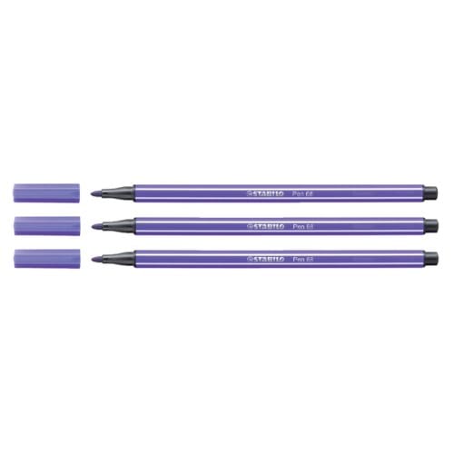 STABILO Pen 68 - Premium Viltstift - Paars - per stuk