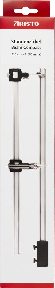 Aristo stokpasser - 2-delig - cirkels diameter 1280mm - compleet met toebehoren - AR-59000