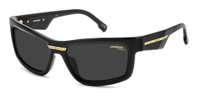 Carrera VICTORY C 21/S BLACK/GREY 57/16/145 Damenbrillen Zonnebrillen