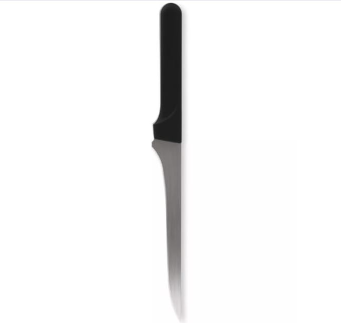 Barbecook Olivia beenmes uit rvs zwart 33cm