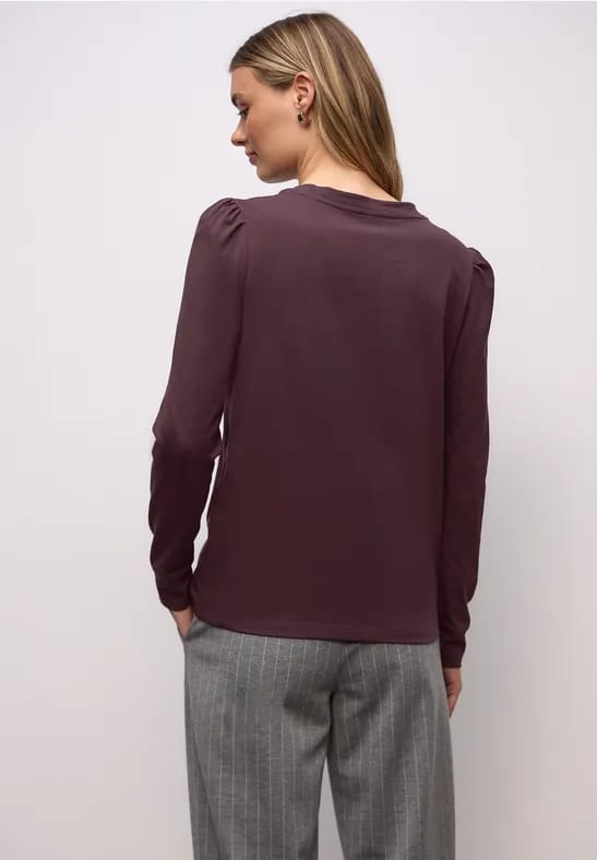Shirt met rimpels