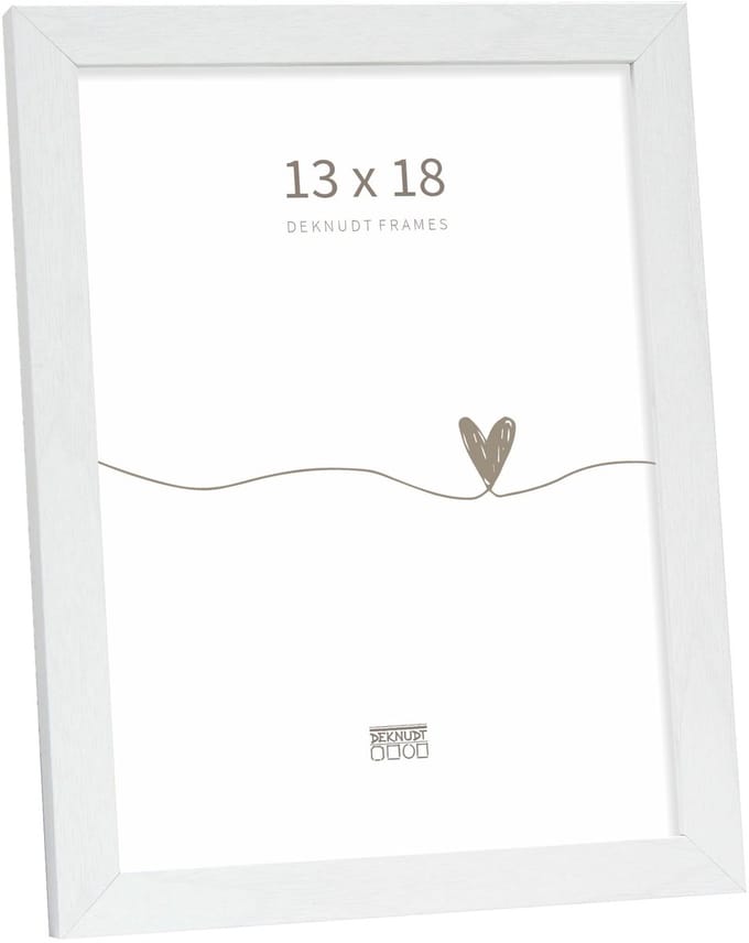 Deknudt S44CF1 13x18 Wissellijst Papierformaat: 13 x 18 cm Wit