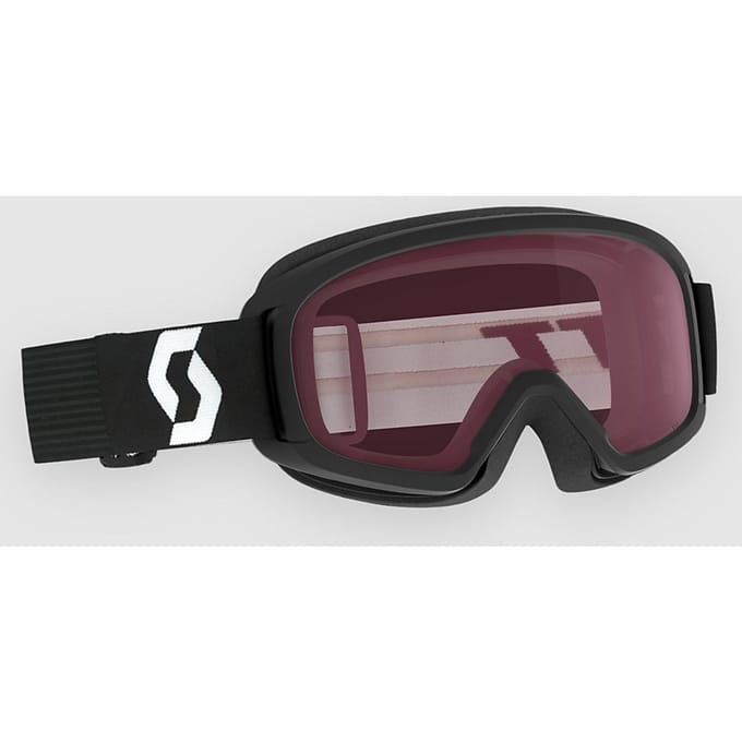 Scott Jr Witty Sgl Mineral Black/White Kids Goggle zwart