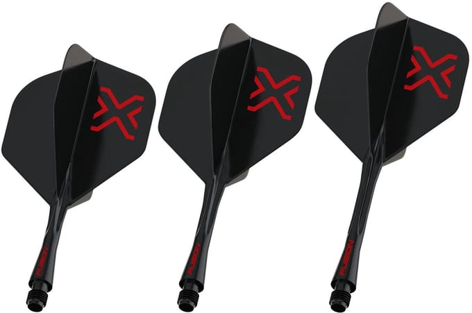Winmau Fusion Blade X Black NO2 - Dart Flights
