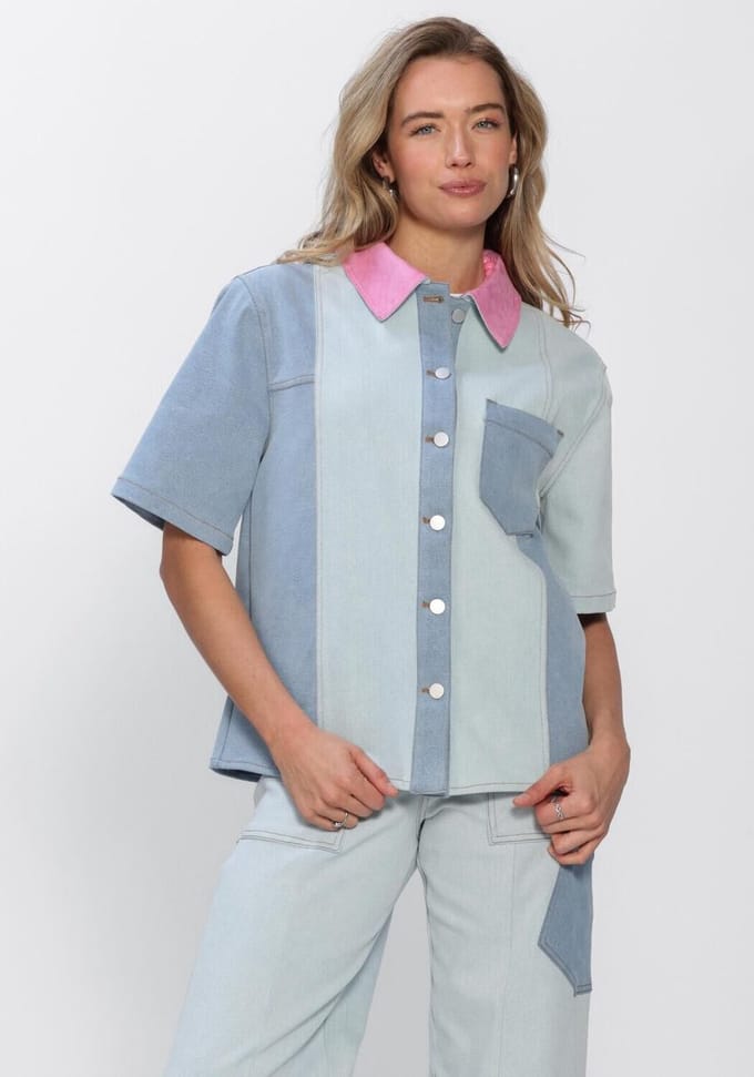 Studio Amaya Indy Blouses Dames - Multi - Maat M