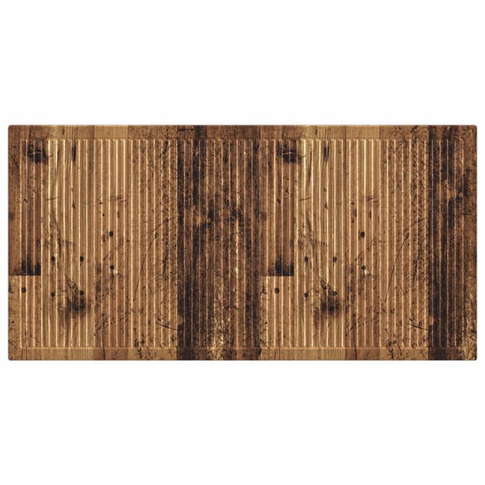 vidaXL - Wandgemonteerd - Hoofdbord - EDE - Oud - hout - Bewerkt - hout