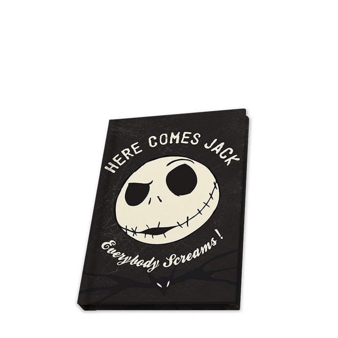 Nightmare Before Xmas - A6 Glow-in-the-Dark Notebook