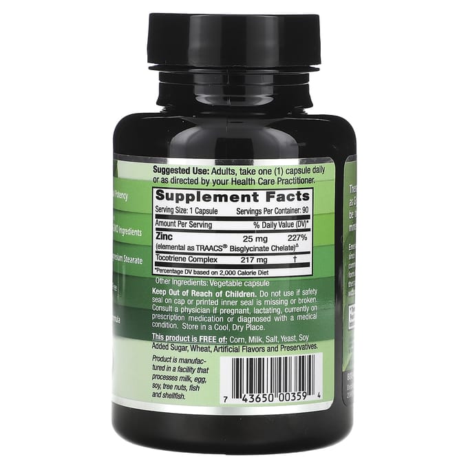 Emerald Laboratories, Pure Albion, Zink, 25 mg, 90 Veggie Capsules
