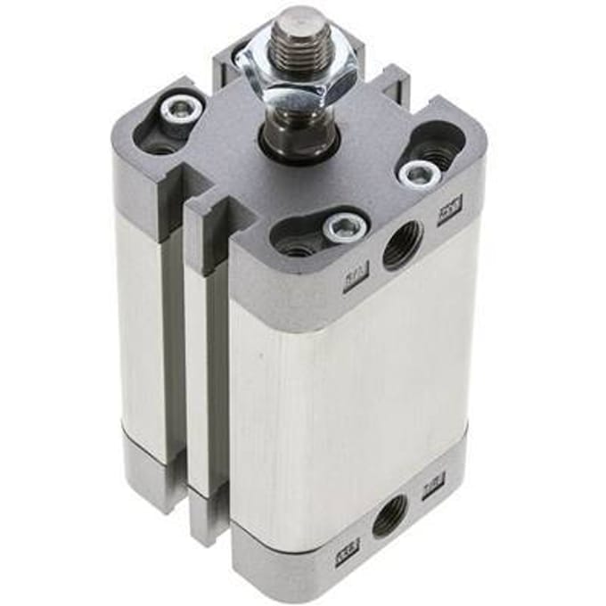 ISO 21287 Compacte Dubbelwerkende Cilinder 32-40mm - Magnetisch - Mannelijke Stang