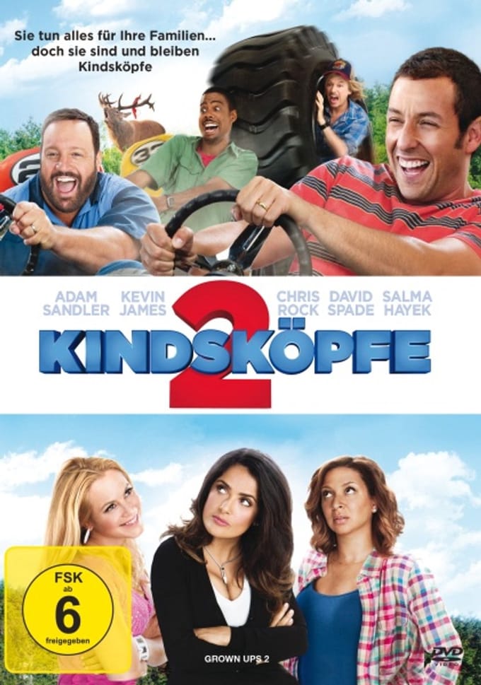 PLAION Grown Ups 2 DVD HD Duits, Engels, Spaans