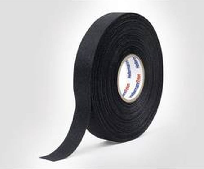 HellermannTyton HTAPE-PROTECT300-PET-BK 712-10001 Isolatietape (l x b) 25 m x 19 mm 1 stuk(s)