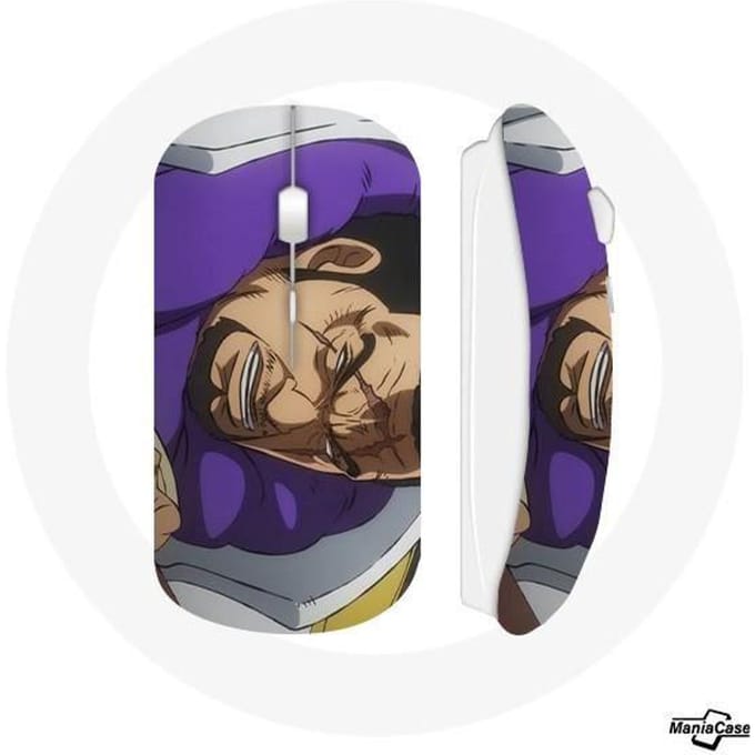 Draadloze Muis - MANIACASE - Fujitora One Piece - Paars - Compatibel met Mac en PC - USB-stick inbegrepen