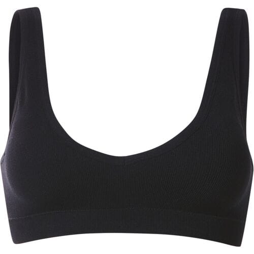 Esmara Geribde BUSTIER / Beha / Naadloos / / BH / Zwart / Maat S 36/38