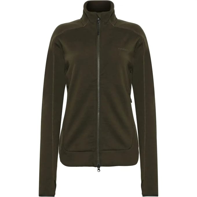 Damesfleece met rits KnowledgeCotton Apparel Dynamic