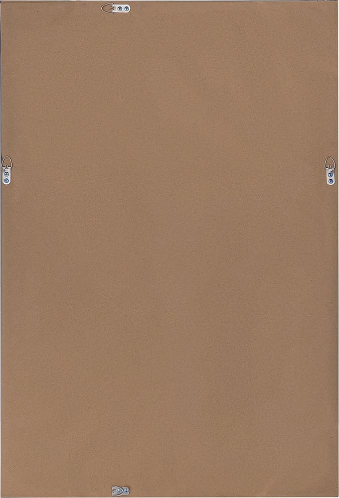 CHATAIN - Wandspiegel - Zilver - 61 x 91 cm - Synthetisch materiaal