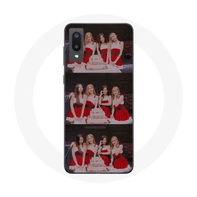 Coque pour Samsung Galaxy A02 BLACKPINK Cadeau de Noël Chanson Last Christmas