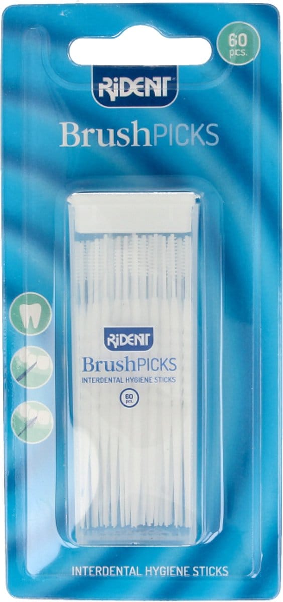 Rident Brushpicks 60 stuks