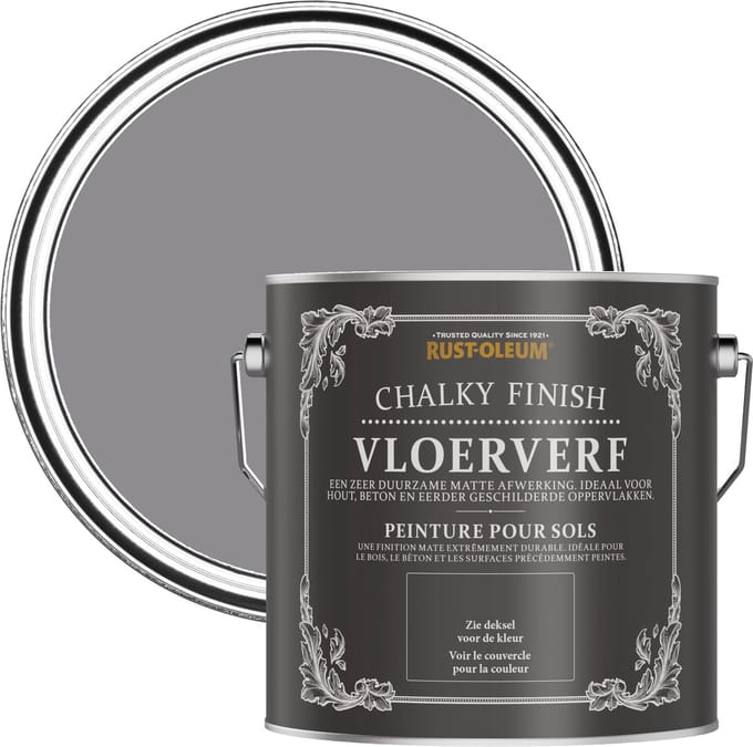 Rust-Oleum Paars Vloerverf - Iris 2,5L
