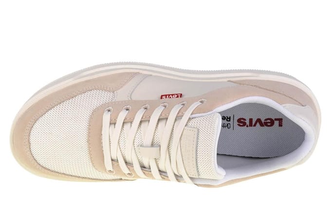 Levi's Cline 234208-782-50, Mannen, Wit, Sneakers, maat: 45