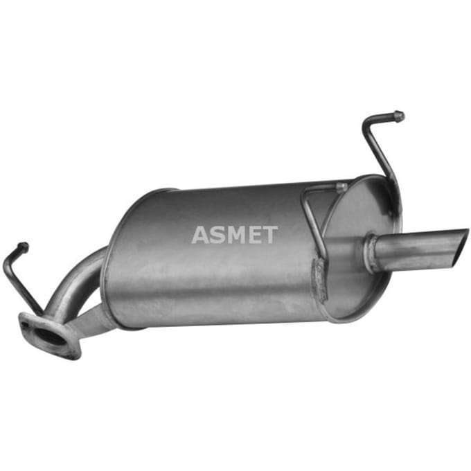 Geluiddemper achter ASMET 20.017