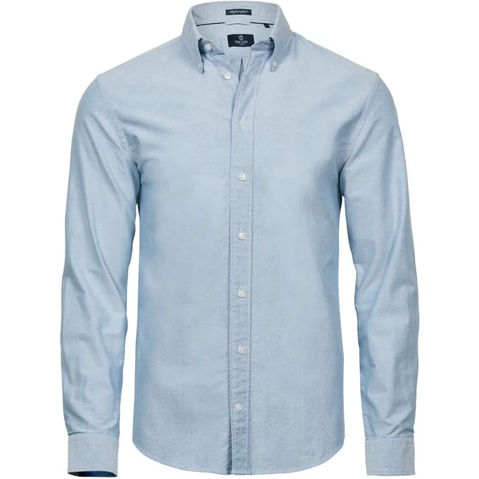 Tee Jays - MenÂ´s Perfect Oxford Shirt - Light Blue maat M