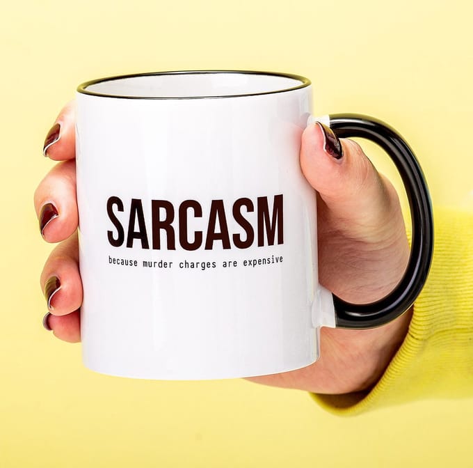 Ditverzinjeniet.nl Mok sarcasm