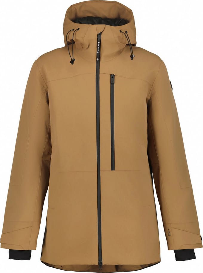 LUHTA KIRJAVALA Heren Outdoorjas - Beige - Maat 54