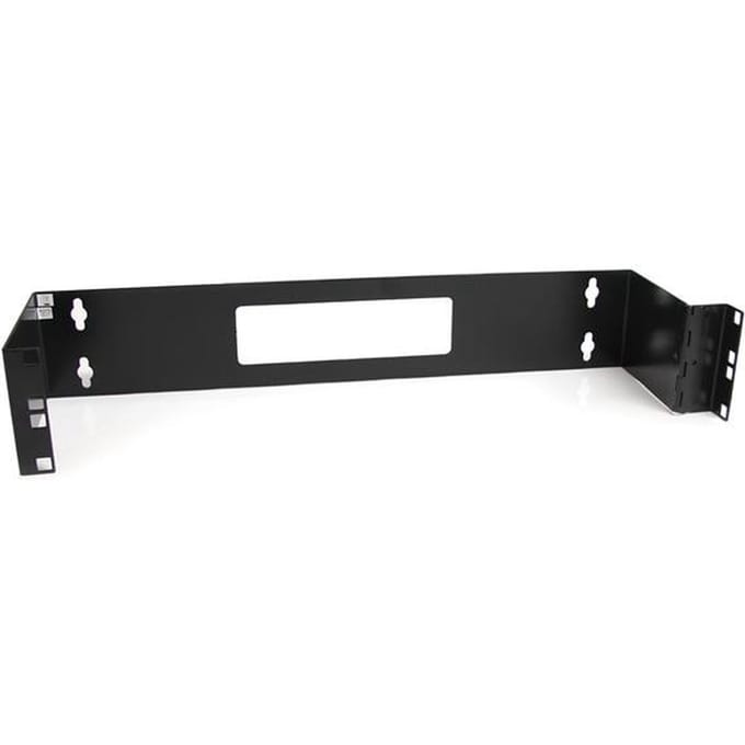 StarTech 19 inch Scharnierende Beugel - 2U - Voor Wandmontage Patchpanelen - Zwart