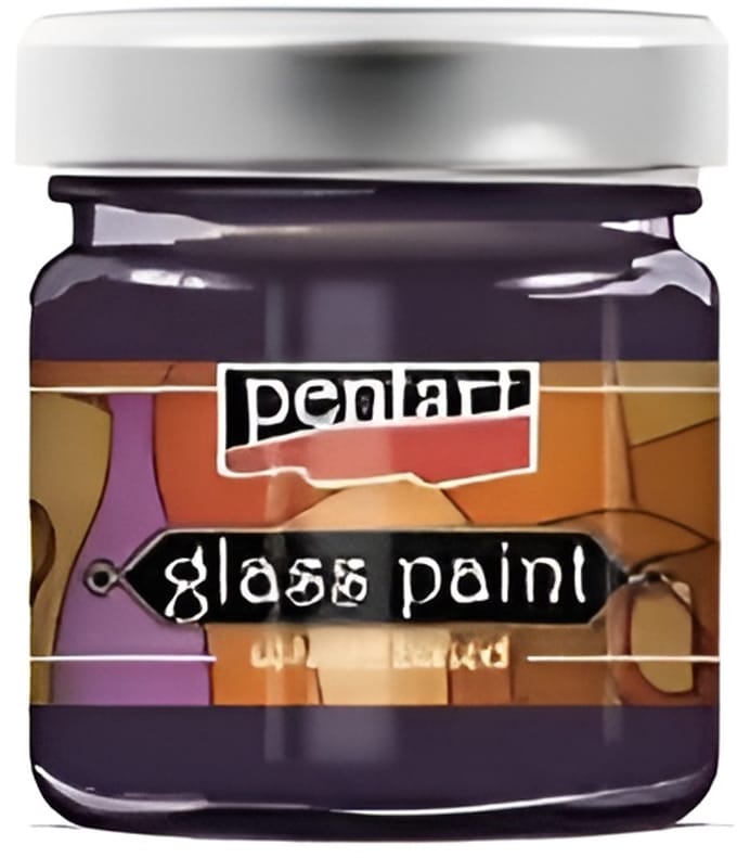 Pentart Glasverf Solvent Basis 30 ml Paars