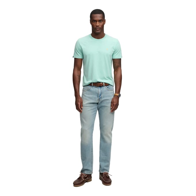 Superdry - SD&Co Logo Geborduurde T-shirt - Heren - T-shirts