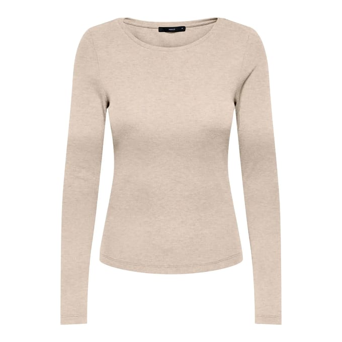 Dames-T-shirt met lange mouwen Only June
