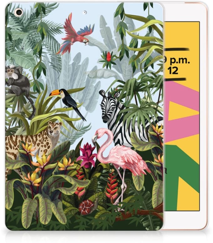 Back Case voor Apple iPad 10.2 | iPad 10.2 (2020) | 10.2 (2021) Jungle