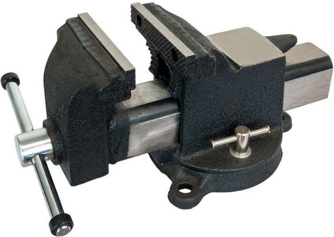 Stalen bankschroef 4 100 x 140 mm