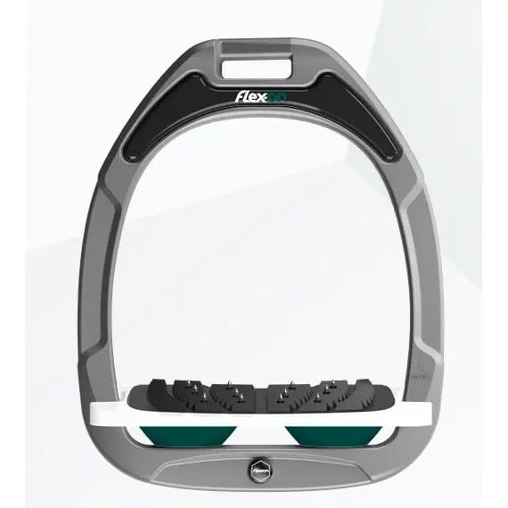 Gemonteerde Ultra Grip Aluminium/Wit/Groen Flex-On Green Composite