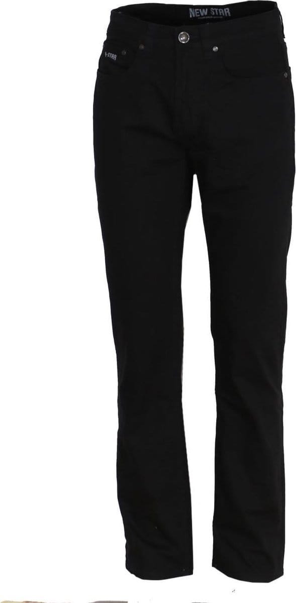 New Star - Jacksonville - Heren Regular-fit Jeans - Black