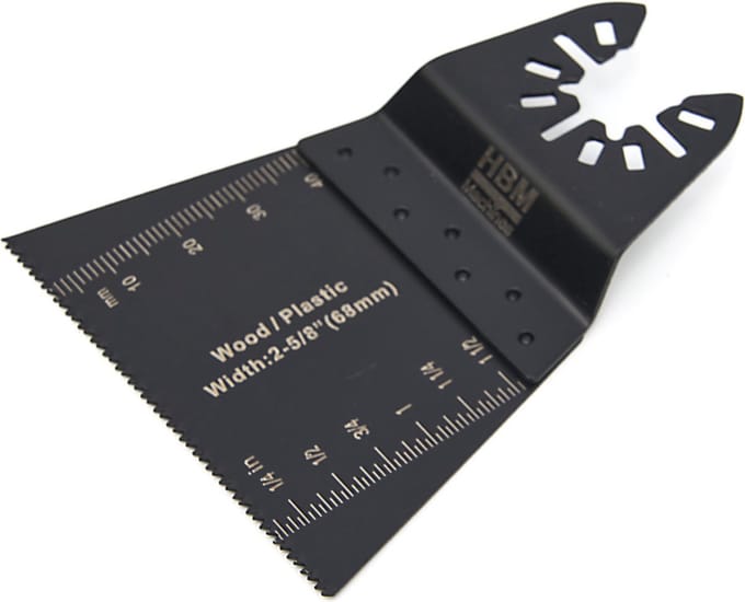 68 mm. Zaagblad Voor Hout en Plastic voor Multitool