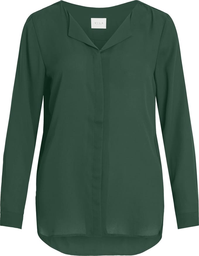 VILA - VILUCY L/S SHIRT - NOOS - Dames - Blouses