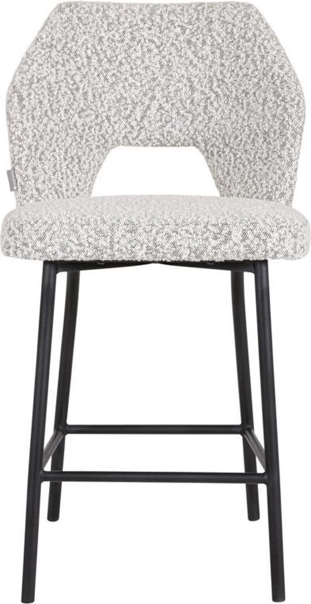 MUST Living counterkruk Bloom - Bouclé lichtgrijs