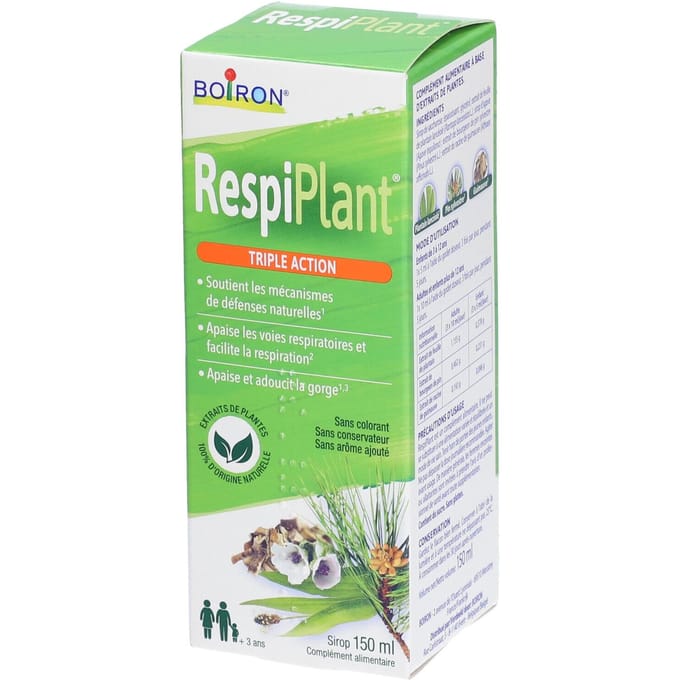 Boiron Respiplant® 150 Granulaat met vertraagde afgifte