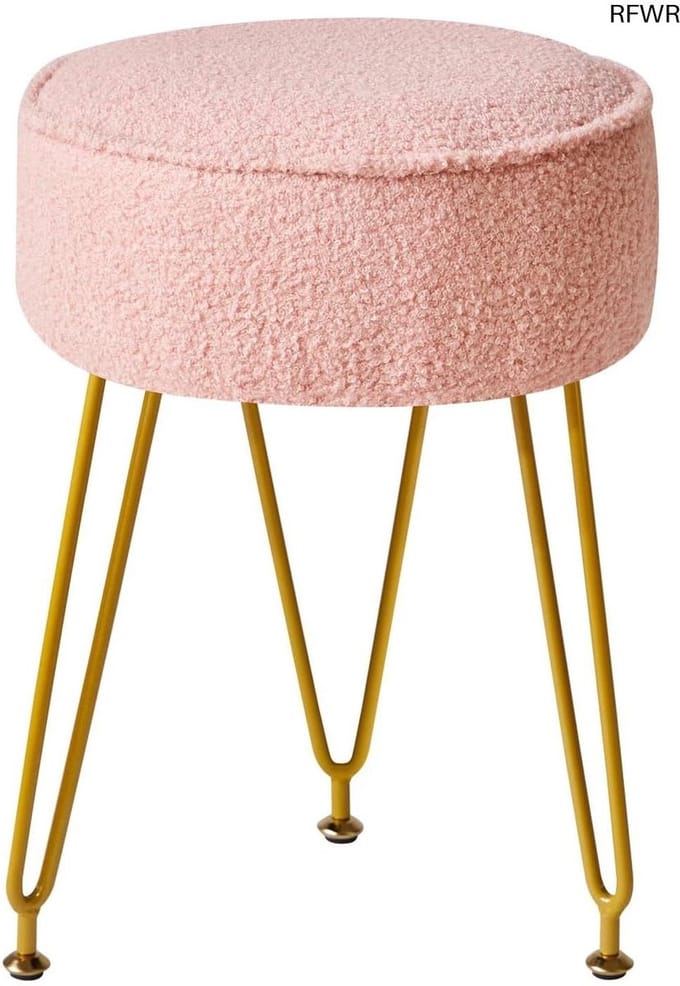 MKSS® Make up Stoel - Kaptafel Kruk - Visagie - Roze