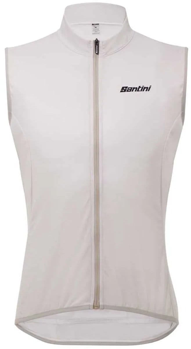 Santini Nebula Pockets Gilet Wit XL Man