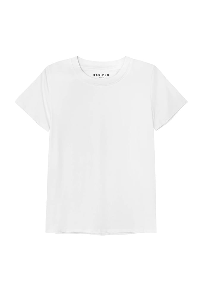 Crew-neck Premium T-shirt WIT