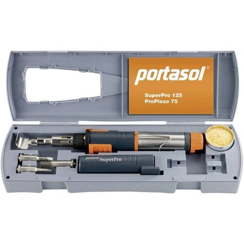 Portasol SuperPro Set Gassoldeerset 625 °C 90 min. Met Piëzo-ontsteker 5 stuk(s)