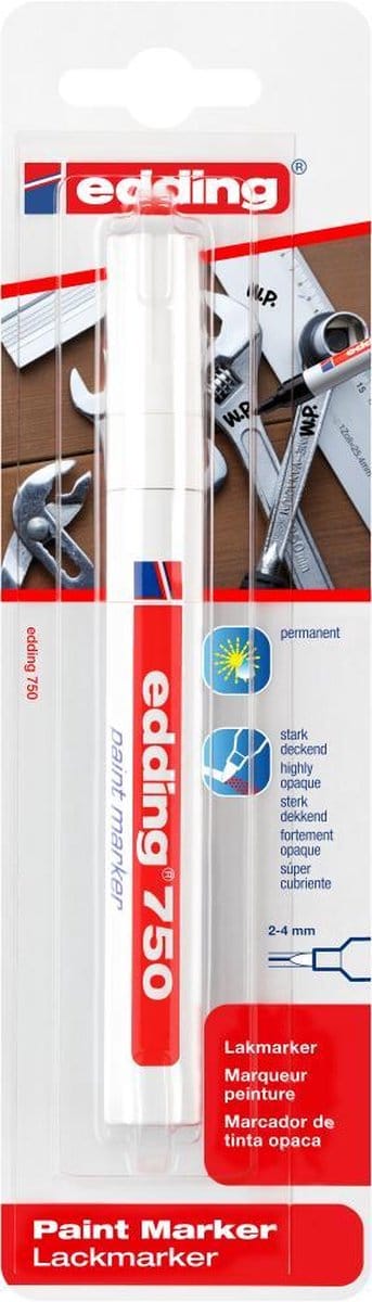 E-750/1 Industrie E-750/1 Industrie Lakmarker Wit Rond 2-4Mm