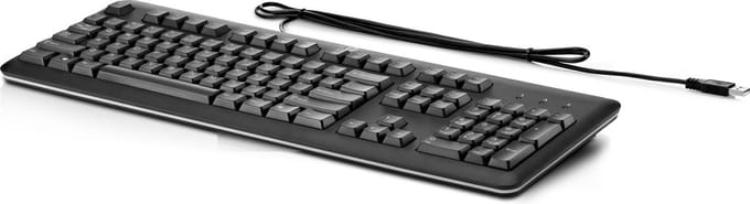 HP - USB Toetsenbord voor PC - Duits Qwertz Layout - Bedraad