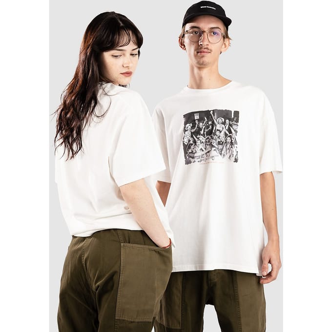 Solid SDRIAN T-Shirt wit